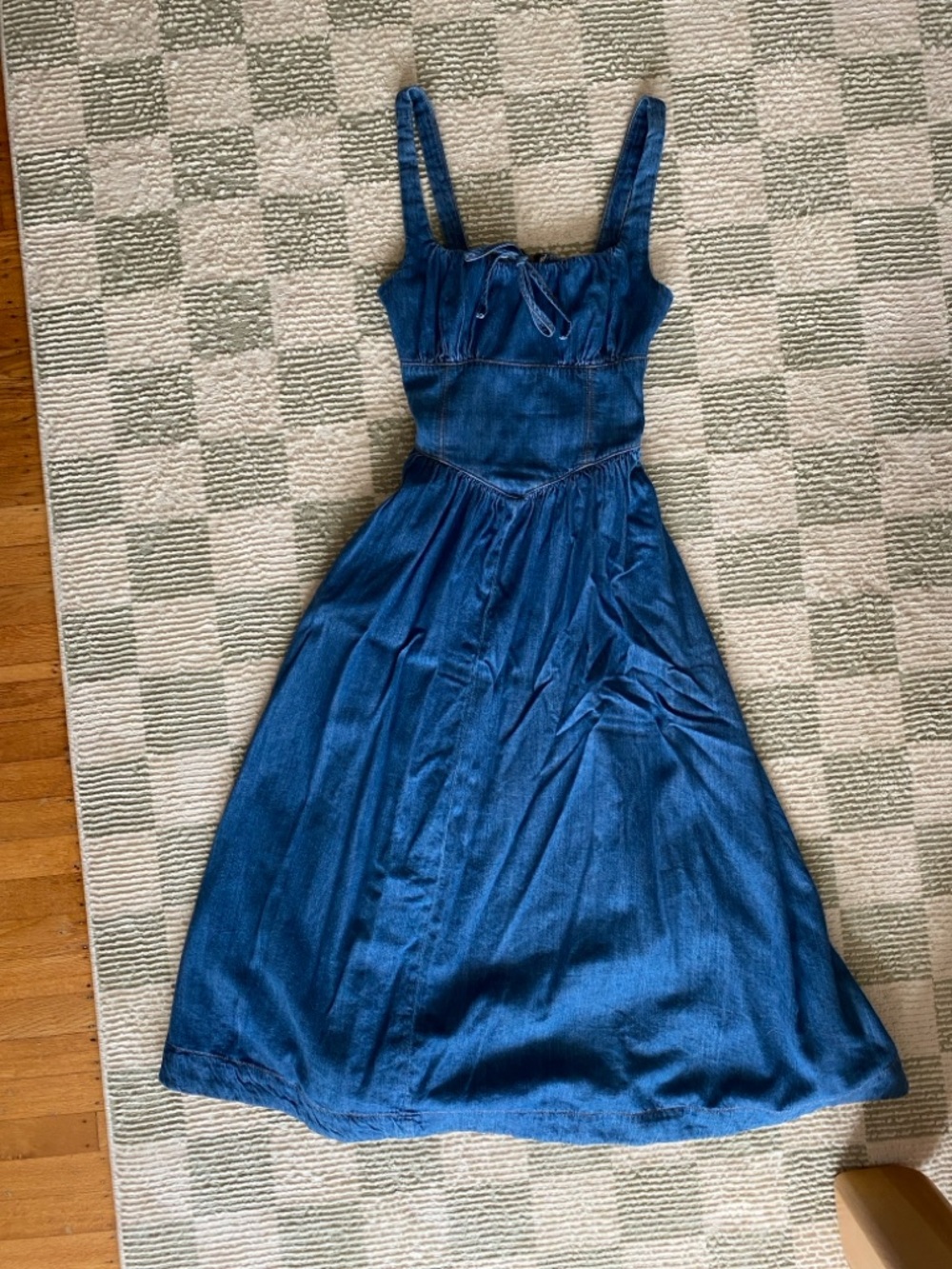 Reformation Bella Denim Midi Dress - Picture 3 of 4